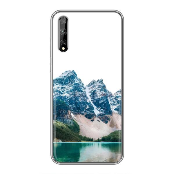 Силіконовий чохол з КАРТИНКАМИ літо для Huawei P Smart S / Y8p (2020) (AlphaPrint) – Гори