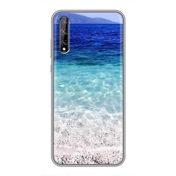 Силіконовий чохол з КАРТИНКАМИ літо для Huawei P Smart S / Y8p (2020) (AlphaPrint) – Море