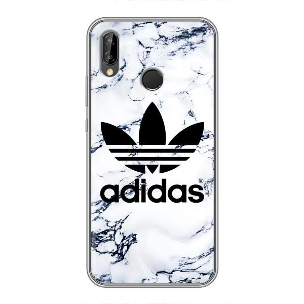 Чехлы Адидас для Huawei Y9 2019 / Enjoy 9 Plus (AlphaPrint) – Адидас на мраморе