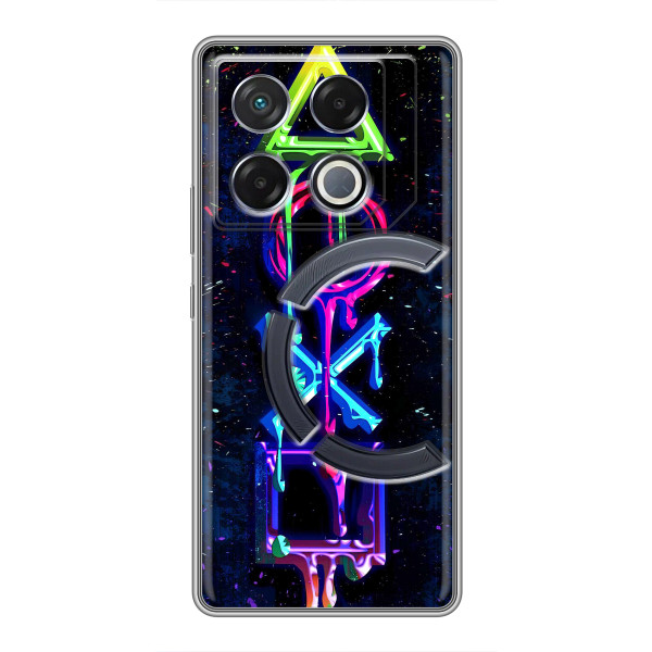 Чохли з тематикою Кіберспорт для Infinix GT 20 Pro (VPrint) – Pleystation лого