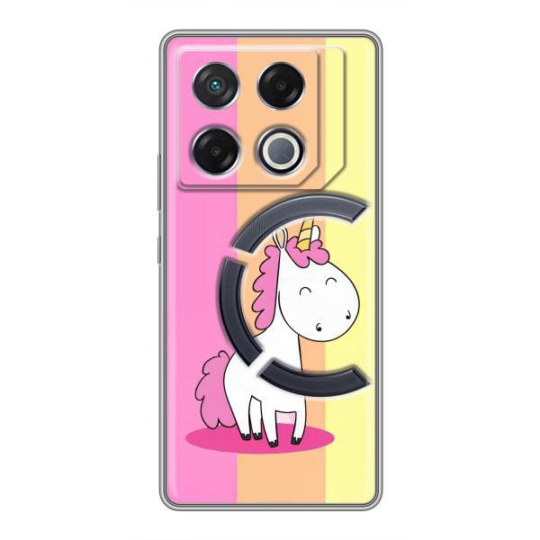 Чехол Unicorn на Infinix GT 20 Pro – Радужный Единорог