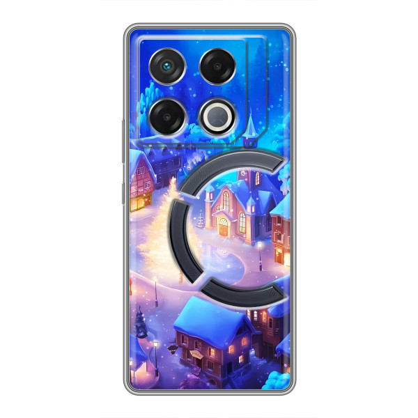Різдвяні Чохли для Infinix GT 20 Pro (VPrint) – Різдвяне місто