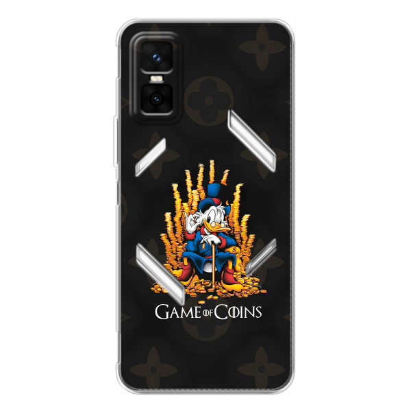Чехлы для Infinix GT 30 Pro - Скрудж МакДак Louis Vuitton (PREMIUMPrint) – Король денег