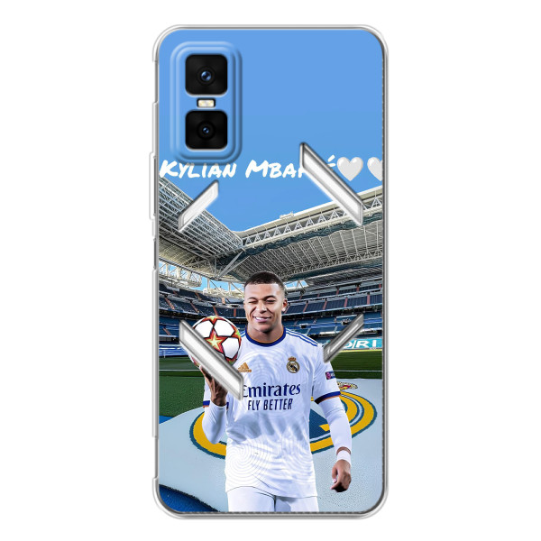 Чохол (TPU) з Футболістом на Infinix GT 30 Pro – Mbappe Real