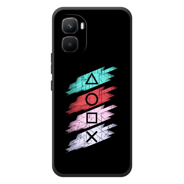 Чехол КИБЕРСПОРТ для Infinix GT 50 Pro – Значки Sony