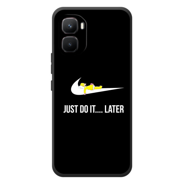 Чехол с логотипом Найк на Infinix GT 50 Pro – Nike just do it