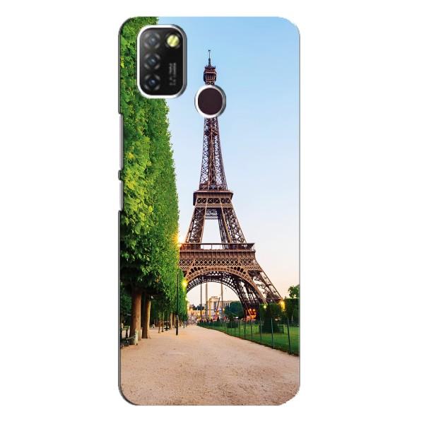 Чохол Ейфелева Вежа Infinix Hot 10 Lite - (AlphaPrint) – Дорога до Парижу
