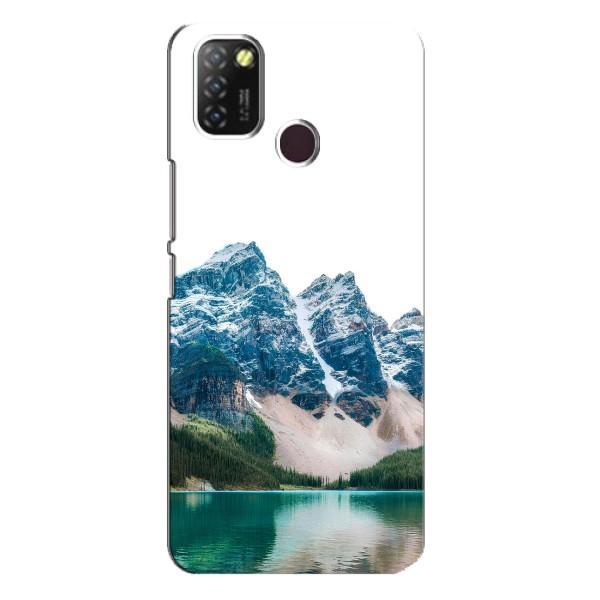 Силиконовый чехол с КАРТИНКАМИ лето для Infinix Hot 10 Lite (AlphaPrint) – Гори