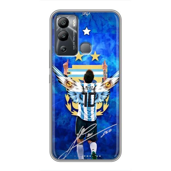 Чехлы для Infinix Hot 12 Play (Leo чемпион) (AlphaPrint) – Месси сборная