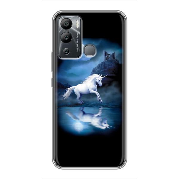Чехол для Инфиникс ХОТ 12 ай - (Единорожки - Новинки) (AlphaPrint) – Единорог