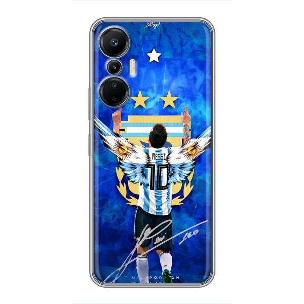 Чохли для Infinix Hot 20 (4G) (Leo чемпіон) (AlphaPrint) – Мессі збірна