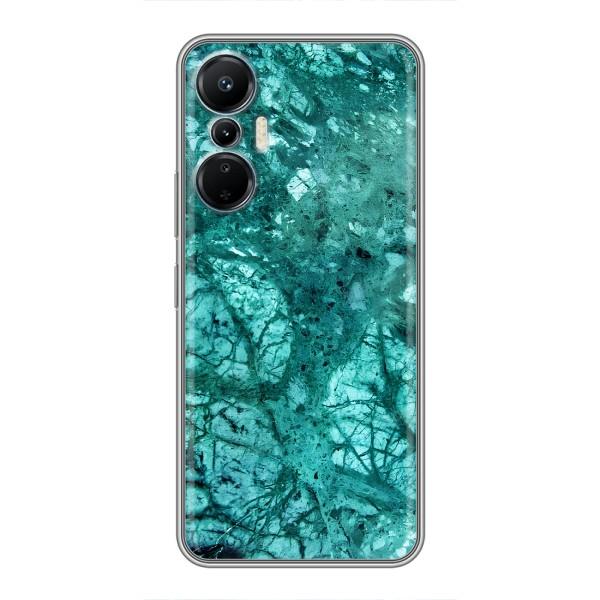 Мраморний чехол на Infinix Hot 20 (4G) (VPrint) – Зелений мрамор