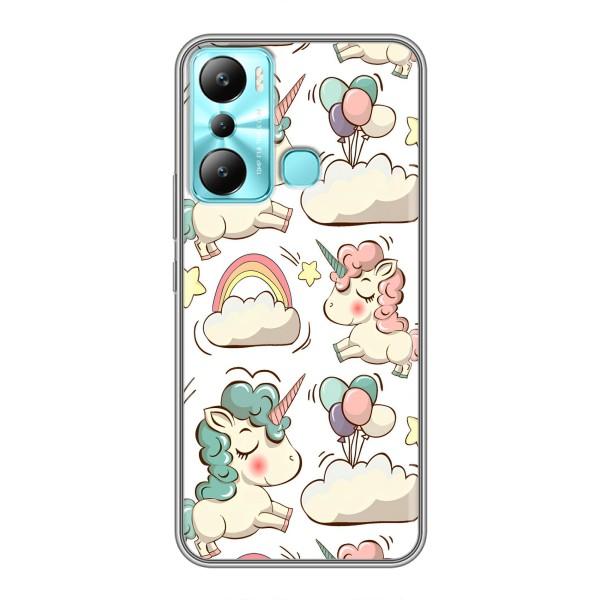 Чохол для Інфінікс Хот 20i (X665E) - (Єдинорожки - Новинки) (AlphaPrint) – Єдиноріжки