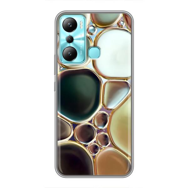 Мраморний чехол на Infinix Hot 20i (X665E) (VPrint) – Радужний Мрамор