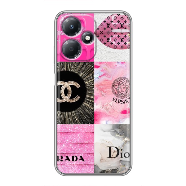 Чохол (Dior, Prada, YSL, Chanel) для Infinix Hot 30 Play – Модніца