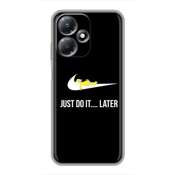 Чохол з логтипом Найк на Infinix Hot 30 Play – Nike just do it