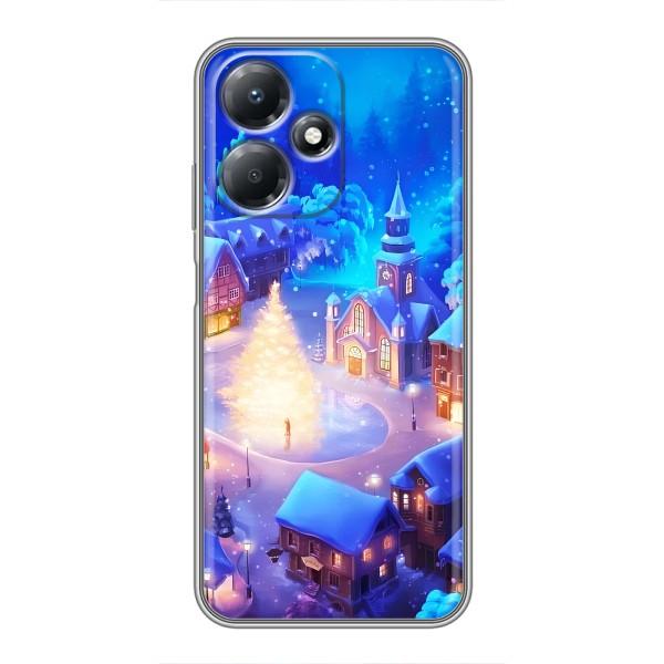 Різдвяні Чохли для Infinix Hot 30 Play (VPrint) – Різдвяне місто