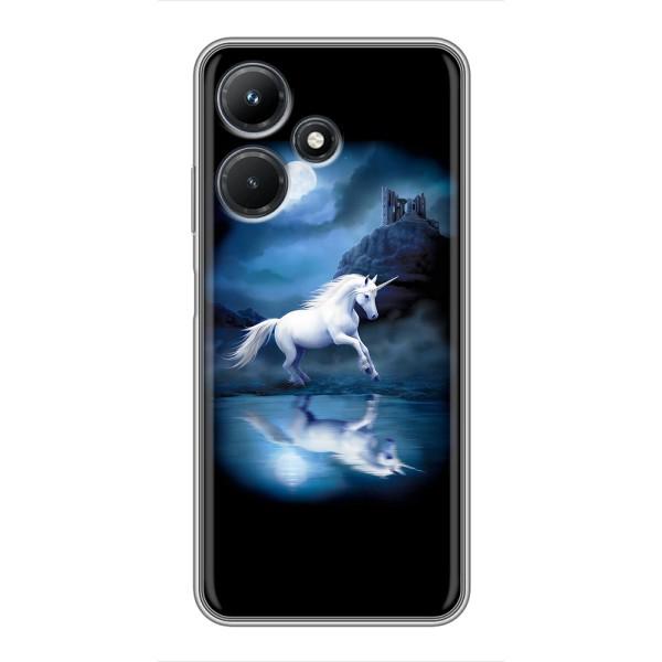Чохол для Інфінікс Хот 30і - (Єдинорожки - Новинки) (AlphaPrint) – Єдиноріг
