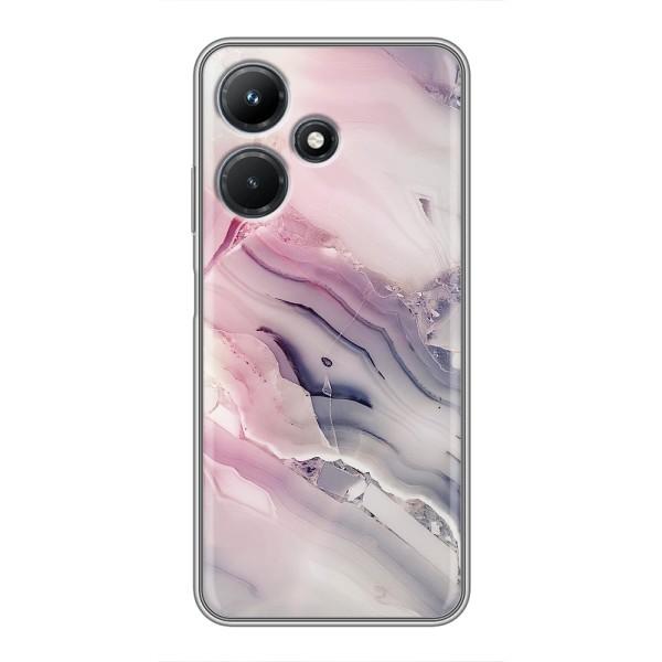 Мраморный чехол на Infinix Hot 30i (VPrint) – Пурпурный Мрамор