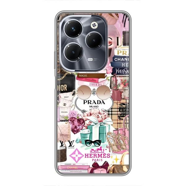 Чехол (Dior, Prada, YSL, Chanel) для Infinix Hot 40 Play – Бренды