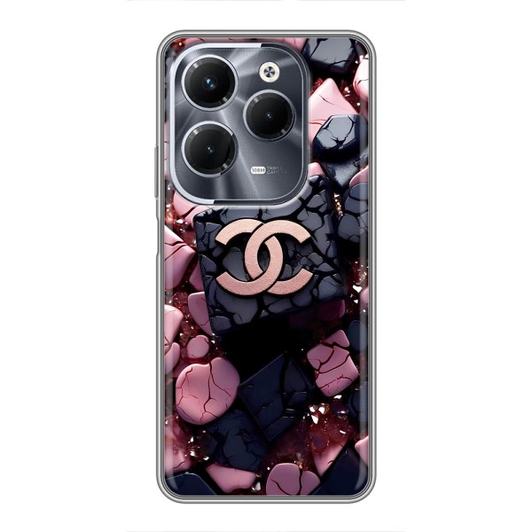 Чехол (Dior, Prada, YSL, Chanel) для Infinix Hot 40 Play – Шанель