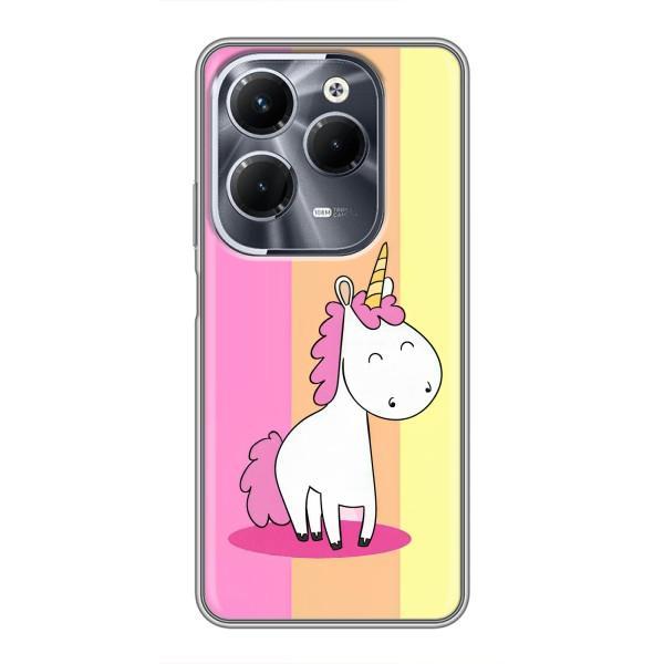 Чехол Unicorn на Infinix Hot 40 Play – Радужный Единорог