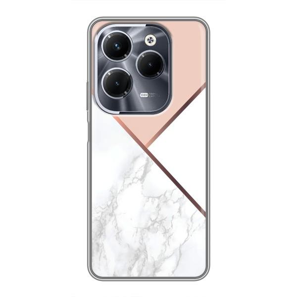 Мраморный чехол на Infinix Hot 40 Play (VPrint) – Тройной мрамор