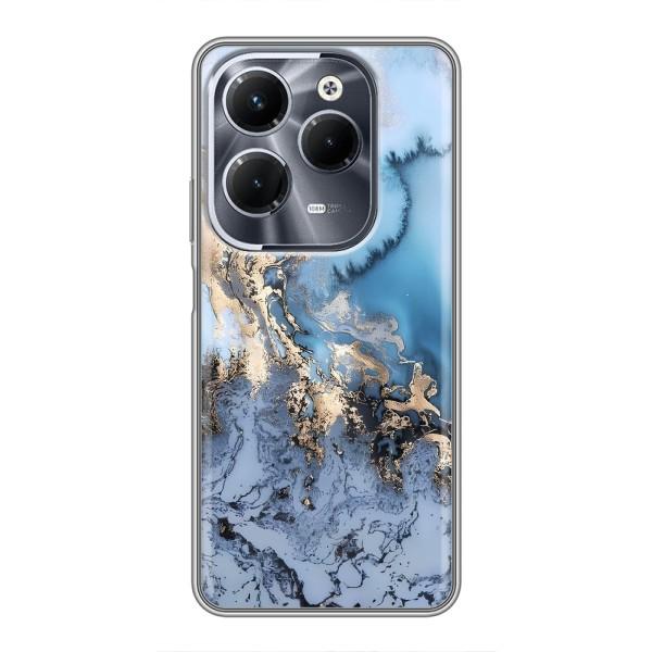 Мраморный чехол на Infinix Hot 40 Pro (VPrint) – Нежный мрамор