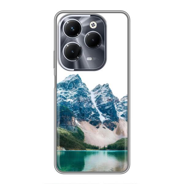 Силиконовый чехол с КАРТИНКАМИ лето для Infinix Hot 40 Pro (AlphaPrint) – Гори