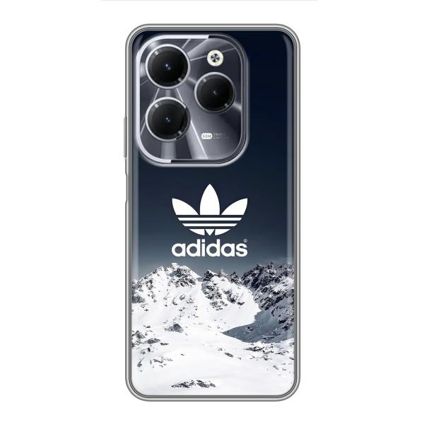 Чехлы Адидас для Infinix Hot 40 (AlphaPrint) – Адидас в горах