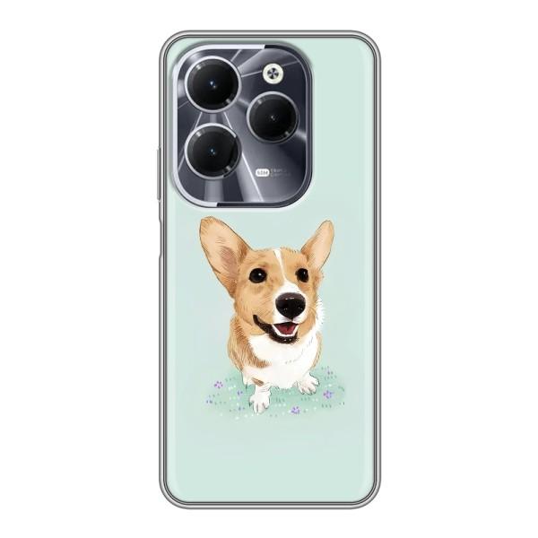 Чохли з собаками для Infinix Hot 40 (VPrint) – Коргі