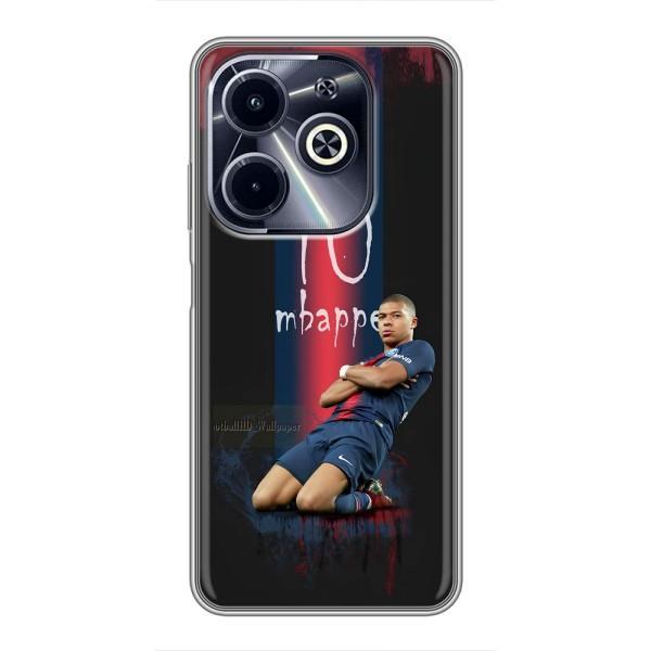Чехол (TPU) с Футболистом на Infinix Hot 40i – MBAPPE 10