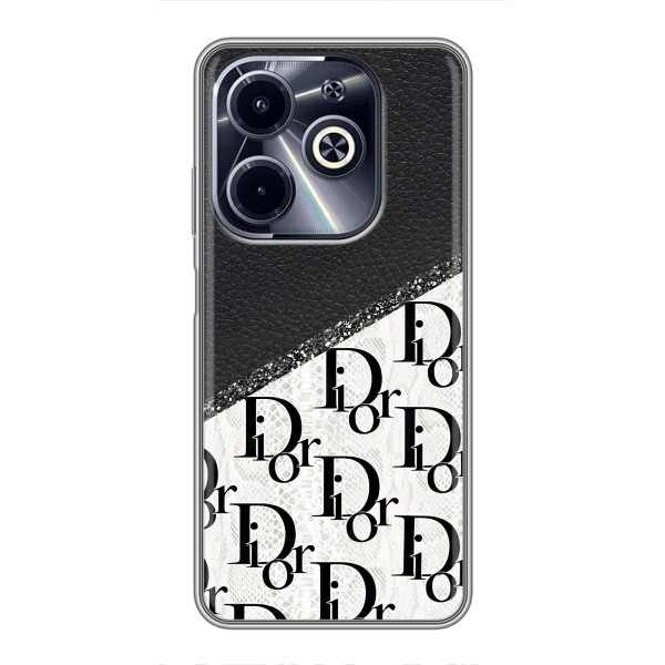 Чохол (Dior, Prada, YSL, Chanel) для Infinix Hot 40i – Діор