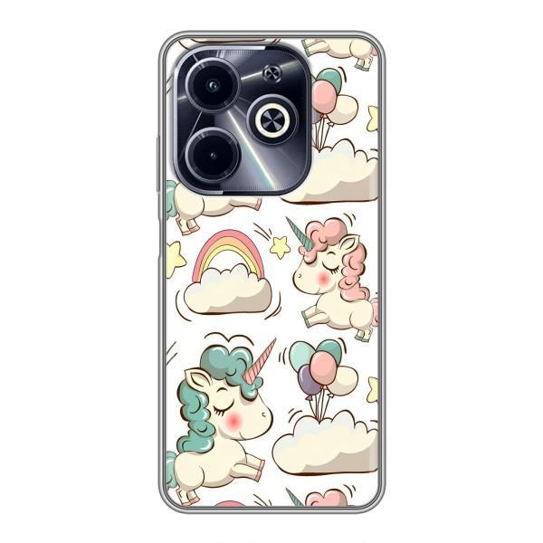 Чохол для  Інфінікс Гот 40і - (Єдинорожки - Новинки) (AlphaPrint) – Єдиноріжки