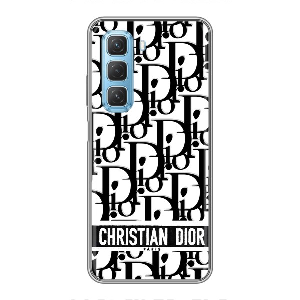 Чохол (Dior, Prada, YSL, Chanel) для Infinix Hot 50 5G – Christian Dior