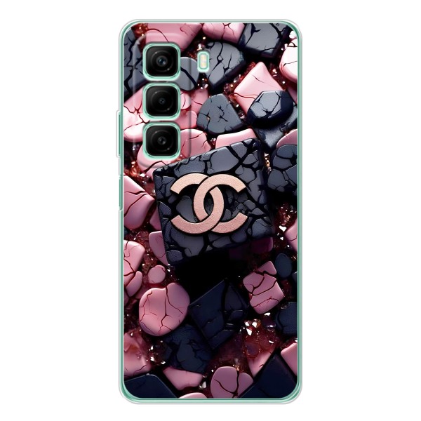 Чехол (Dior, Prada, YSL, Chanel) для Infinix Hot 50 – Шанель