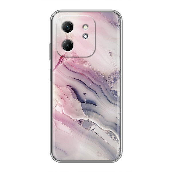 Мраморный чехол на Infinix Hot 50i (VPrint) – Пурпурный Мрамор