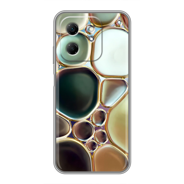 Мраморный чехол на Infinix Hot 50i (VPrint) – Радужный Мрамор