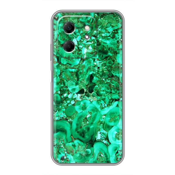 Мраморный чехол на Infinix Hot 50i (VPrint) – Салатный Мрамор