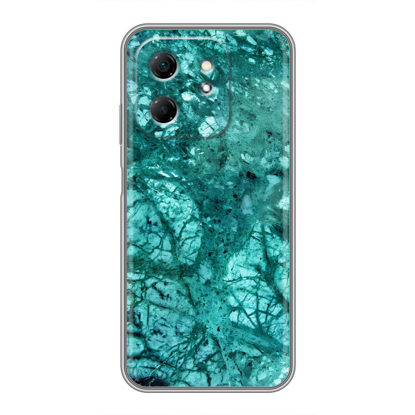 Мраморный чехол на Infinix Hot 50i (VPrint) – Зеленый мрамор