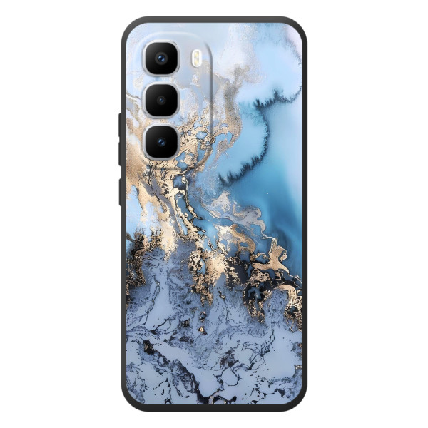 Мраморный чехол на Infinix Hot 60 Pro Plus (VPrint) – Нежный мрамор