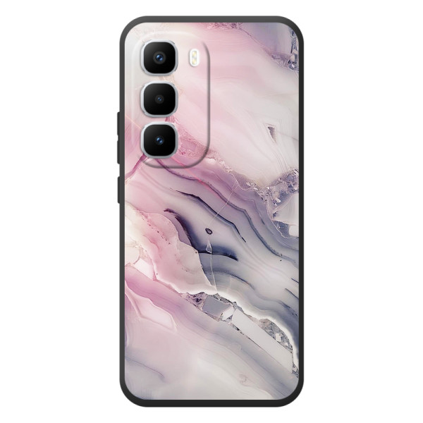 Мраморный чехол на Infinix Hot 60 Pro Plus (VPrint) – Пурпурный Мрамор