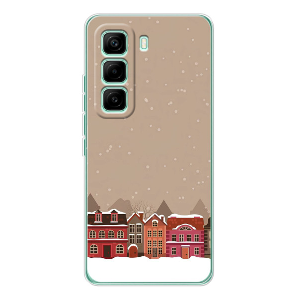 Новогодние, Праздничные Чехлы для Infinix Hot 60 Pro - 2024 год