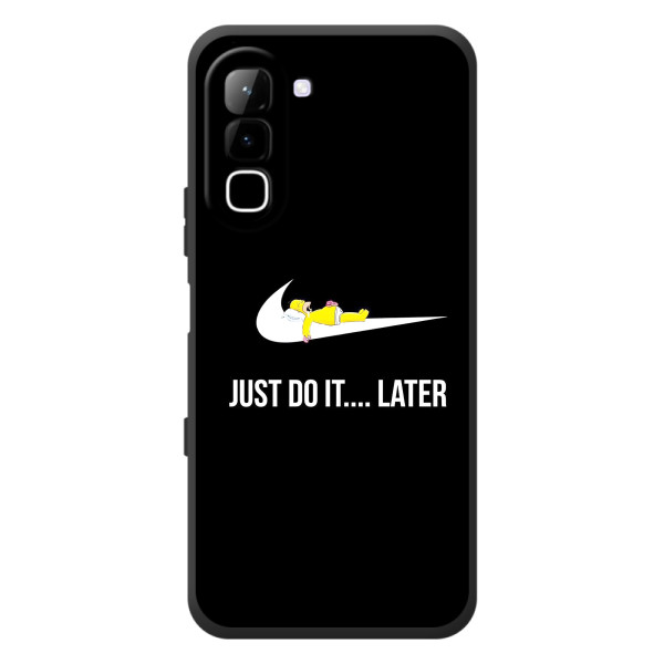 Чехол с логотипом Найк на Infinix Hot 70 – Nike just do it
