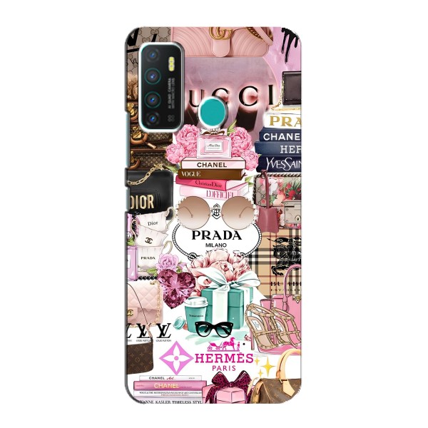 Чохол (Dior, Prada, YSL, Chanel) для Infinix Hot 9 / Hot 9 Pro – Брендb