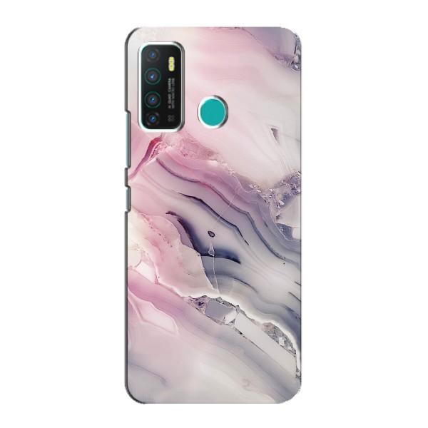 Мраморный чехол на Infinix Hot 9 / Hot 9 Pro (VPrint) – Пурпурный Мрамор