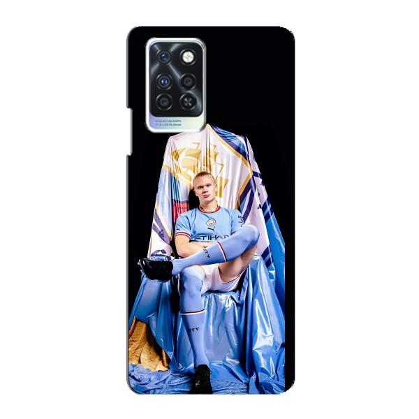 Чехлы с футболистом Ерлинг Холанд для Infinix Note 10 Pro (AlphaPrint) – футболист Холанн