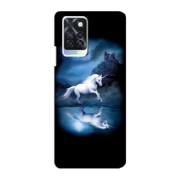 Чехол для Инфиникс Ноут 10 Про - (Единорожки - Новинки) (AlphaPrint) – Единорог
