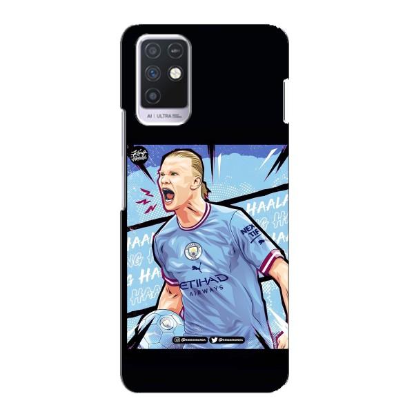 Чохли з футболістом Ерлінг Холанд для Infinix Note 10 (AlphaPrint) – гол Ерлінг Холанд