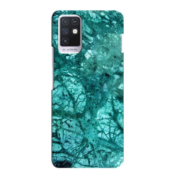 Мраморный чехол на Infinix Note 10 (VPrint) – Зеленый мрамор